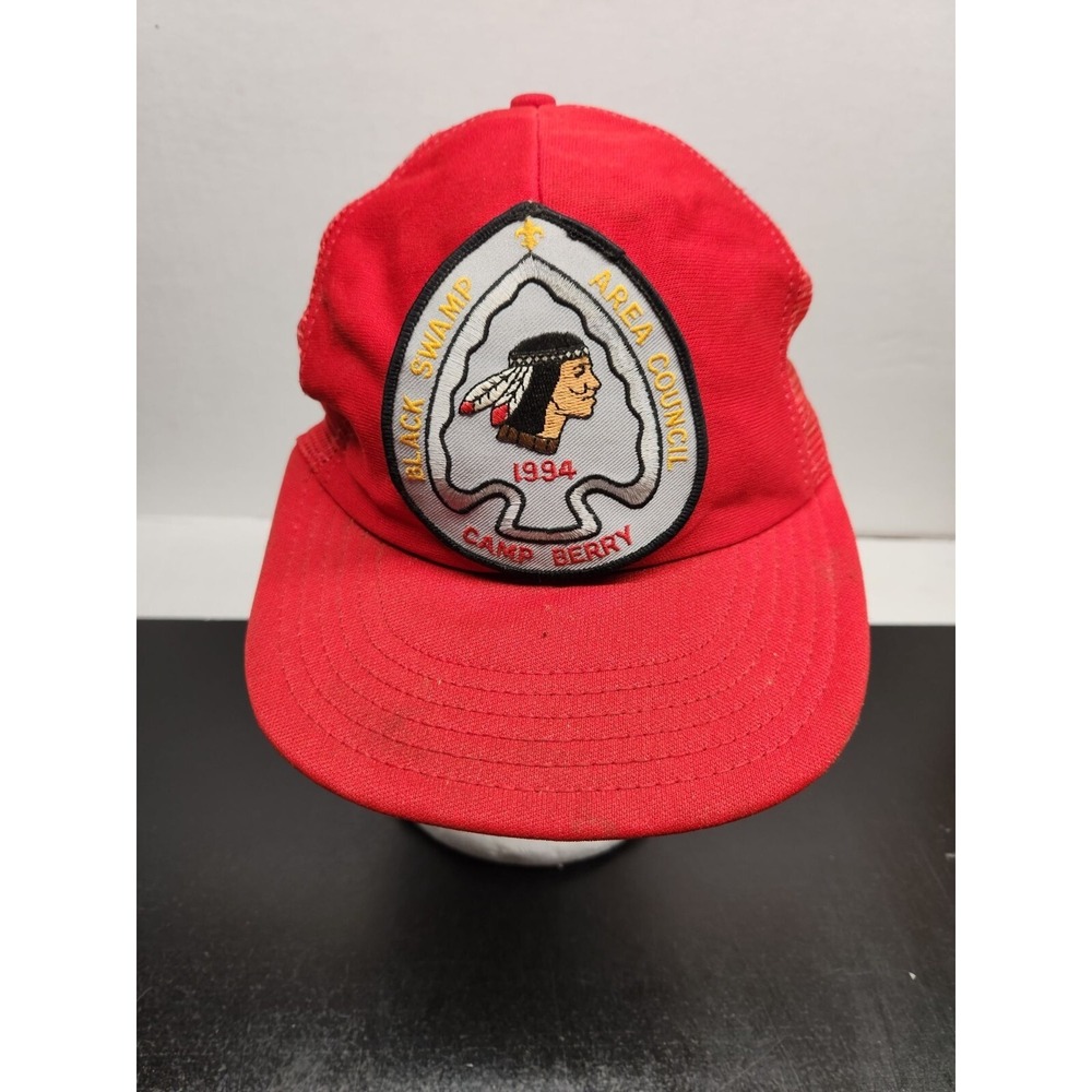 Fairfield Bridge 1994 Black Swamp‎ Area Council Camp Berry Hat-BSA-Boy Scouts